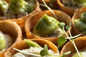 Wild Mushroom, Herb & Mascarpone Croustade Wild Mushroom, Herb & Mascarpone Croustade