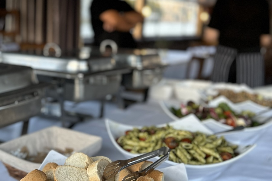 Hot Buffet Set Up