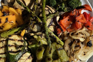 Chargrilled Mediterranean vegetable’s Chargrilled Mediterranean vegetable’s